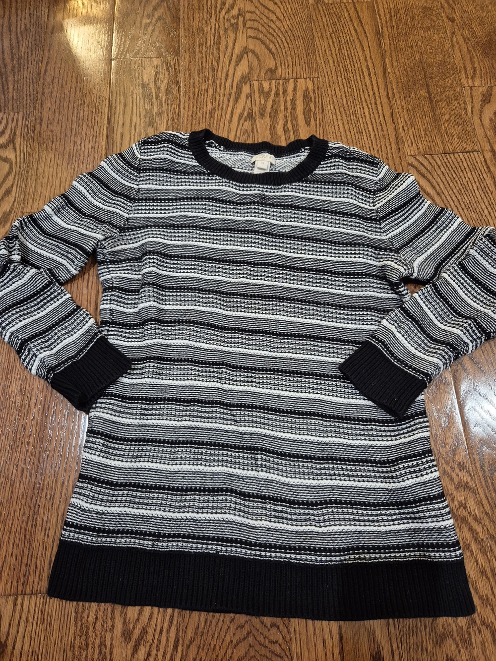 J. Crew Striped Crewneck Sweater